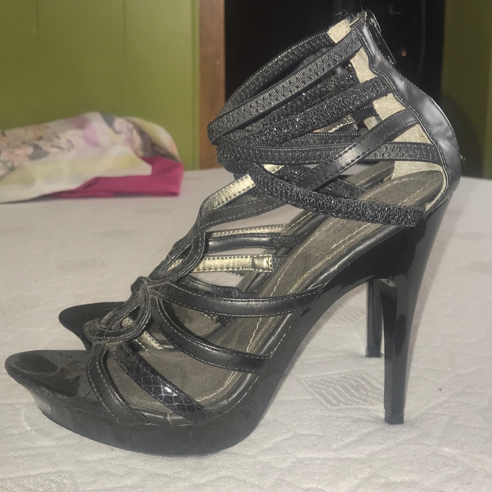 Black heels